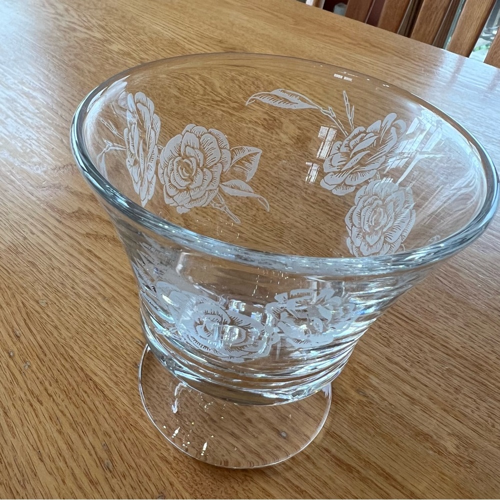 Vintage FOSTORIA Candy Dish in a the Camellia Collection